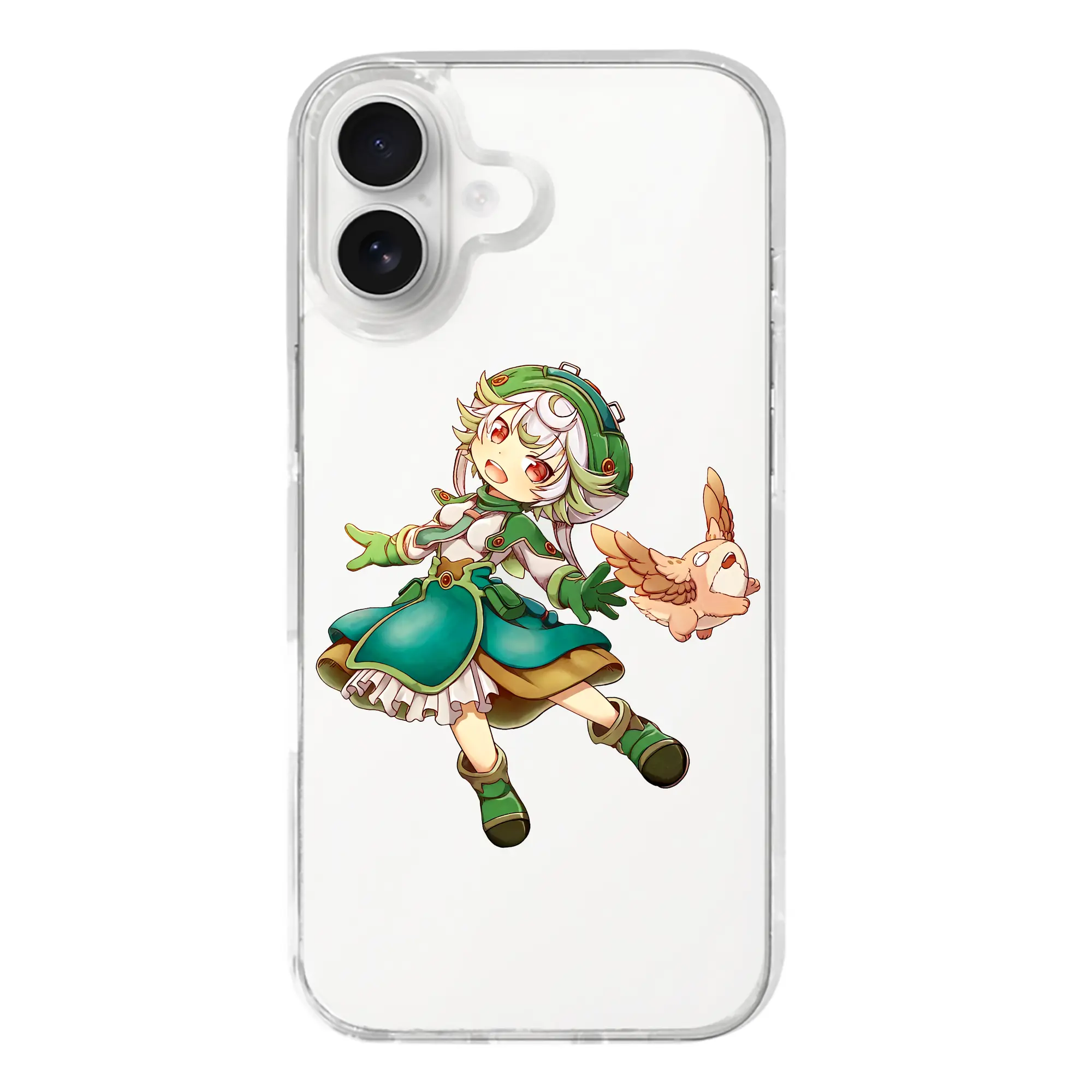 メイドインアビス グッズ,プルシュカ - iPhone 17シリーズ 透明スマホケース – 薄型・耐衝撃・精密フィット保護カバー